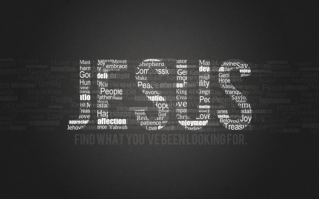 Black white photo jesus center free wallpaper - medium preview image