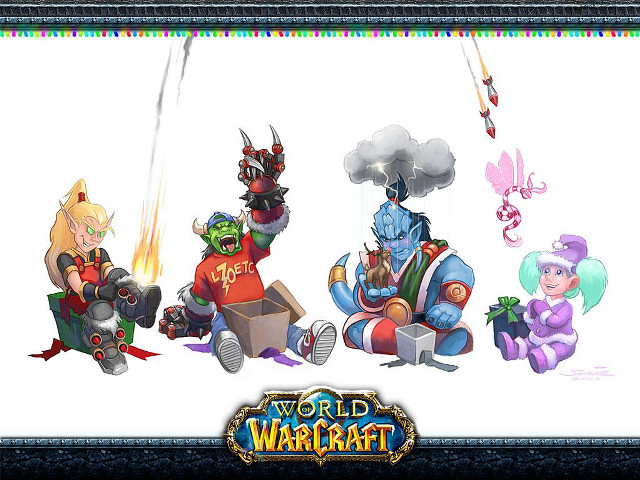 Cartoon characters group white surface free wallpaper - medium preview image
