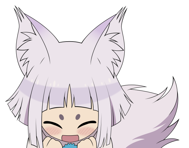 Girl white hair cat ears free wallpaper - medium preview image