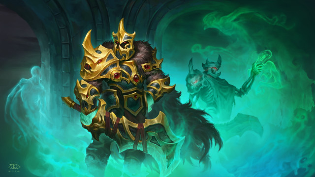 Demon painting demon on back free wallpaper - medium preview image