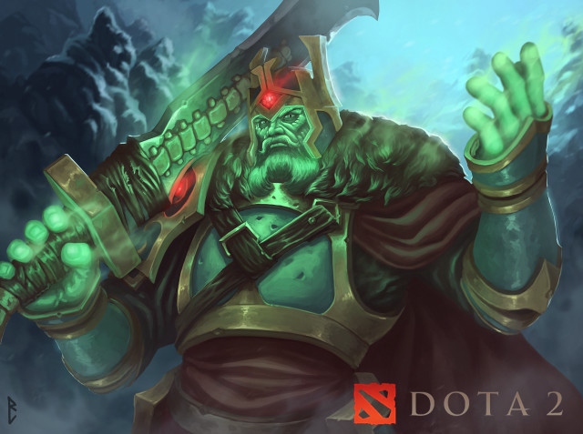 Dota2 hero greenface redeye armor free wallpaper - medium preview image