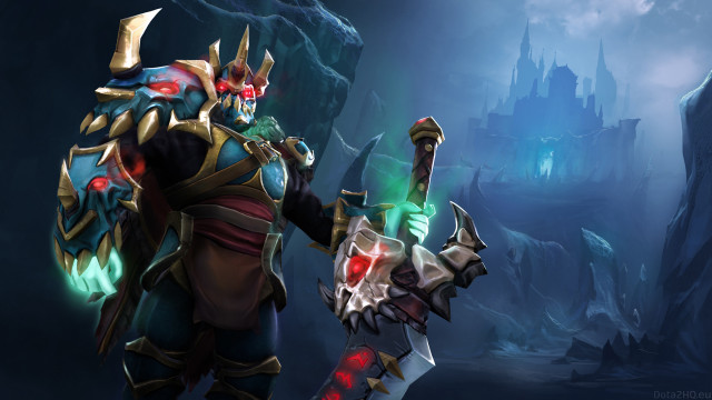Man dark cave sword demon free wallpaper - medium preview image
