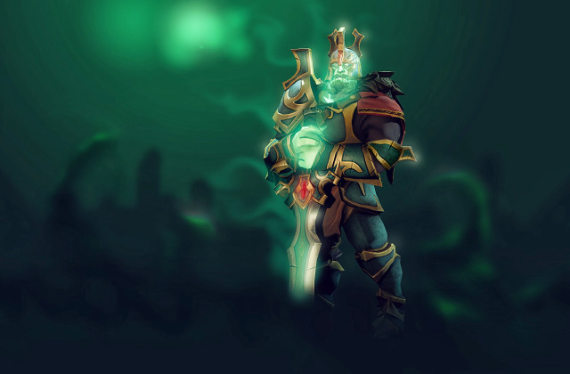 Man green suit holding green free wallpaper - medium preview image
