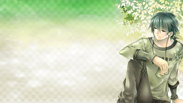 Man sitting ground legs crossed free wallpaper - medium preview image
