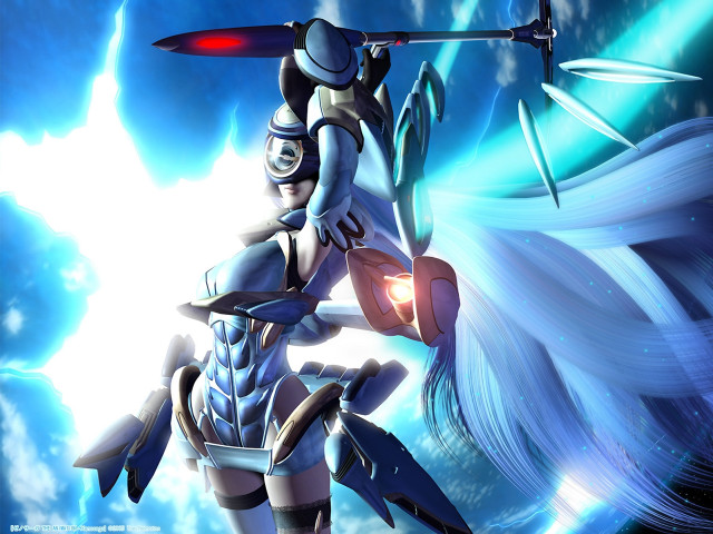 Cartoon character sword sky background #2 free wallpaper - medium preview image