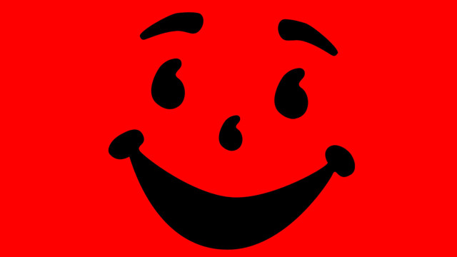 Black red smiley water drops free wallpaper - medium preview image