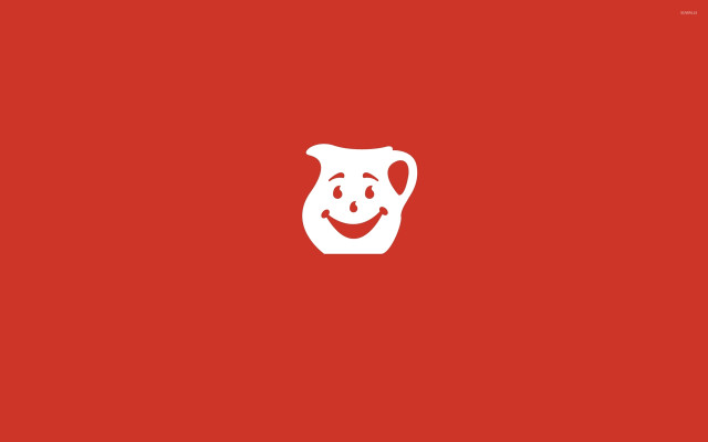 Red background white face repeated free wallpaper - medium preview image