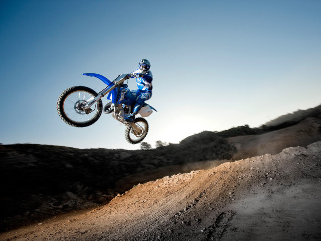 Dirt bike air dirt road free wallpaper - medium preview image