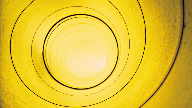 Yellow circular design light object free wallpaper - medium preview image