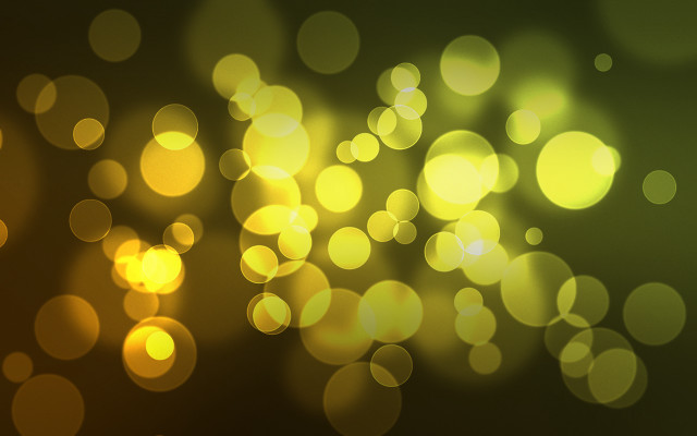 Blurry yellow green background circles free wallpaper - medium preview image
