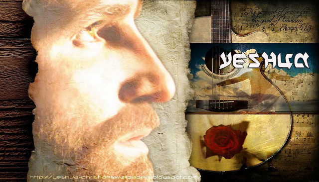 Man beard guitar rose image free wallpaper - medium preview image