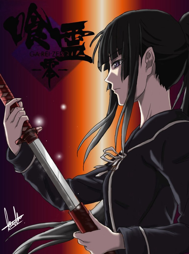 Man holding sword red background free wallpaper - medium preview image