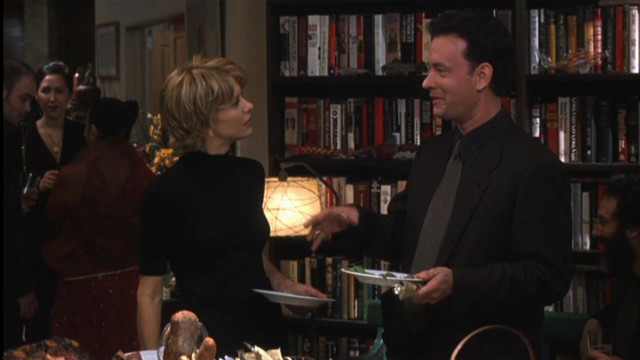 Man woman book shelf food free wallpaper - medium preview image