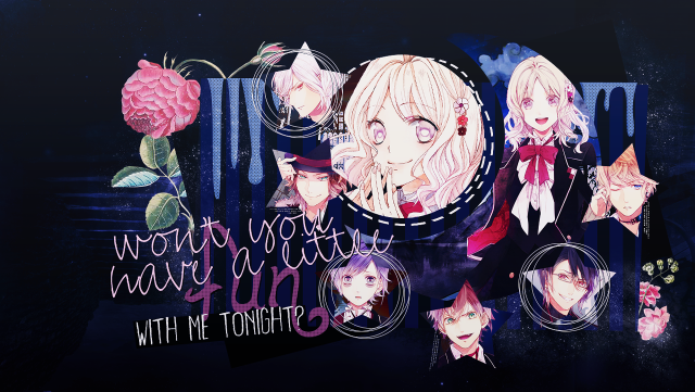 Anime characters group caption image #3 free wallpaper for desktop - medium preview image