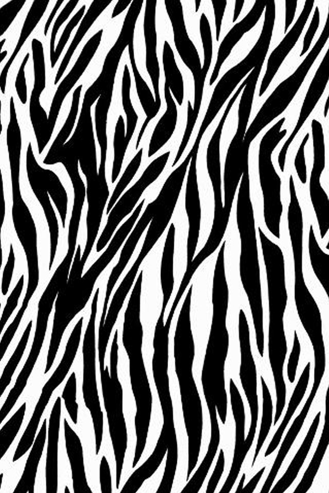 Zebra print pattern black white #4 free wallpaper - medium preview image