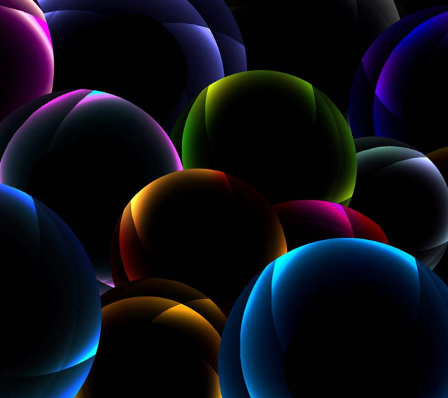 Dark room balls together bunch free wallpaper - medium preview image