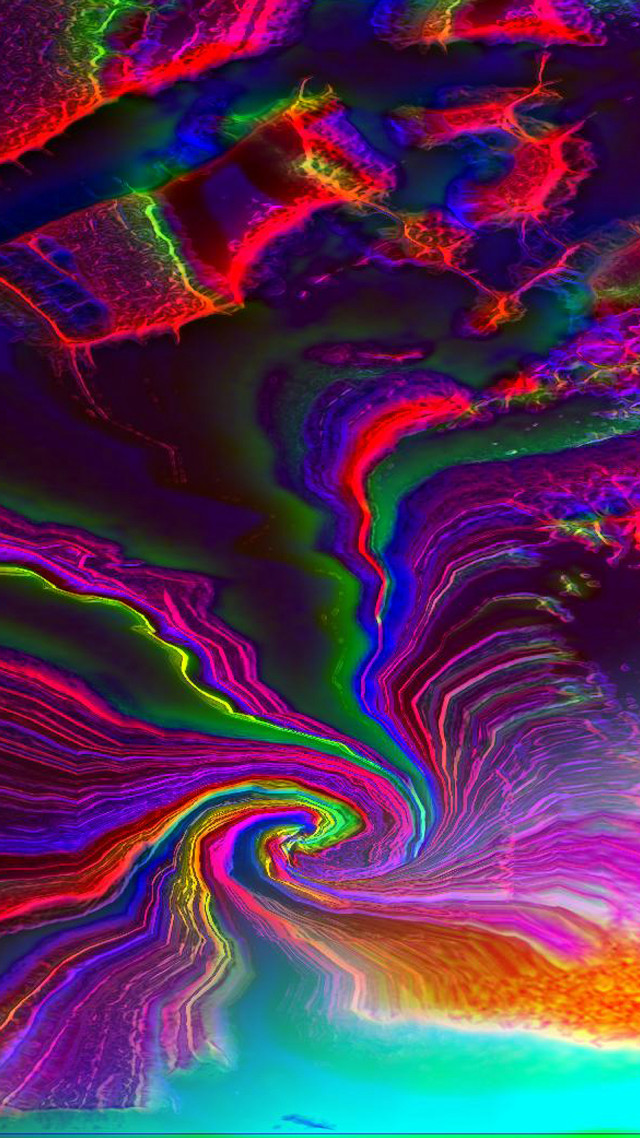Colorful abstract painting pattern surface free wallpaper - medium preview image