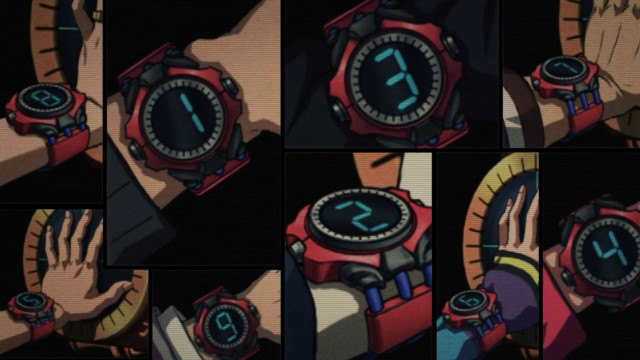 Person holding watch time display free wallpaper - medium preview image