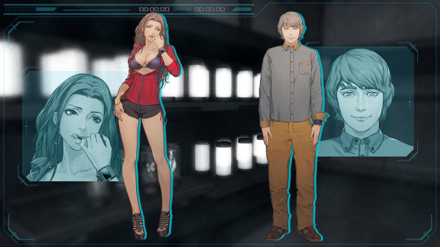 Man woman standing screen picture free wallpaper - medium preview image