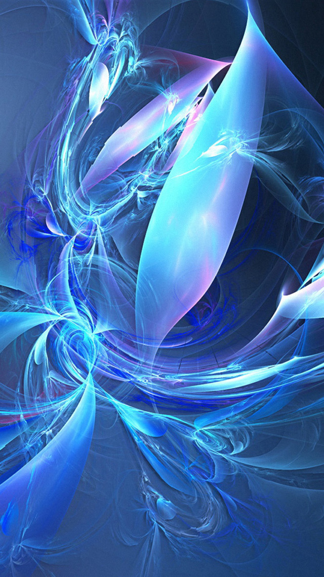 Blue abstract background spiral design #9 free wallpaper - medium preview image