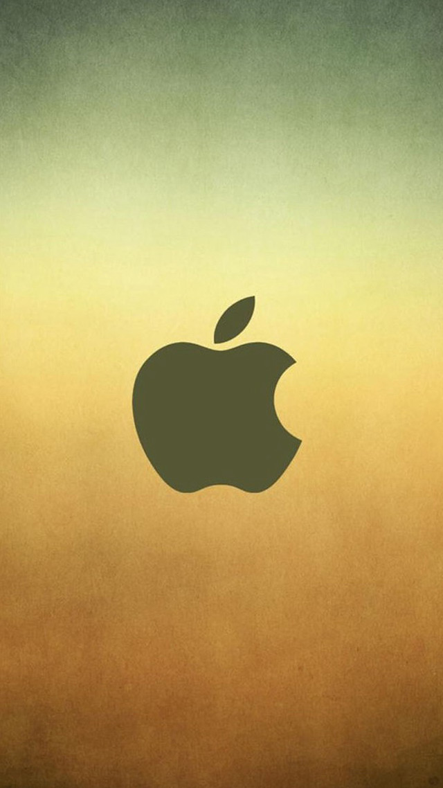 Apple logo wall brown background free wallpaper - medium preview image