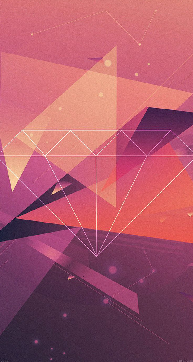 Geometric design pink background purple free wallpaper - medium preview image