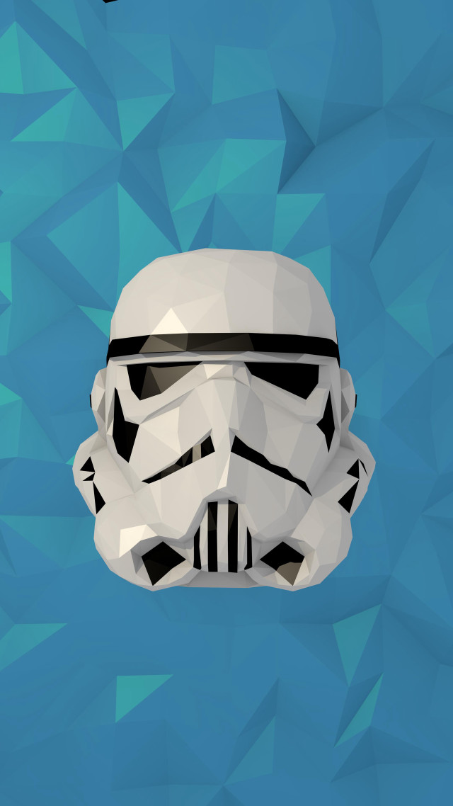 Star wars stormtrooper helmet black free wallpaper - medium preview image