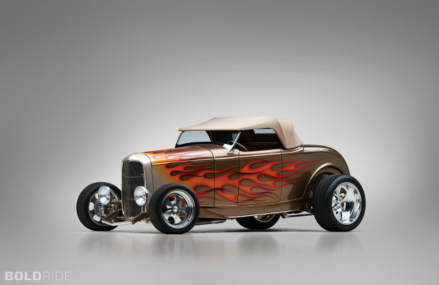 Car flames tan roof hood free wallpaper - medium preview image