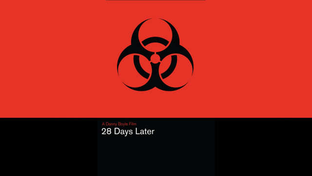 Red black poster biohazard symbol free wallpaper - medium preview image