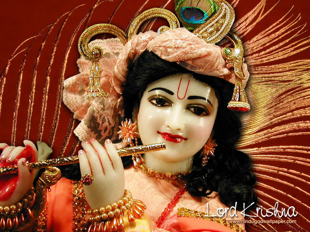 Statue woman flute peacock red free wallpaper - medium preview image