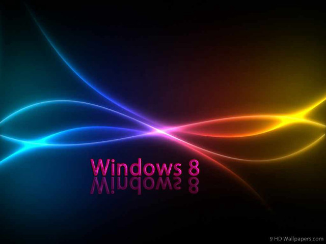 Colorful background wave light windows free wallpaper - medium preview image