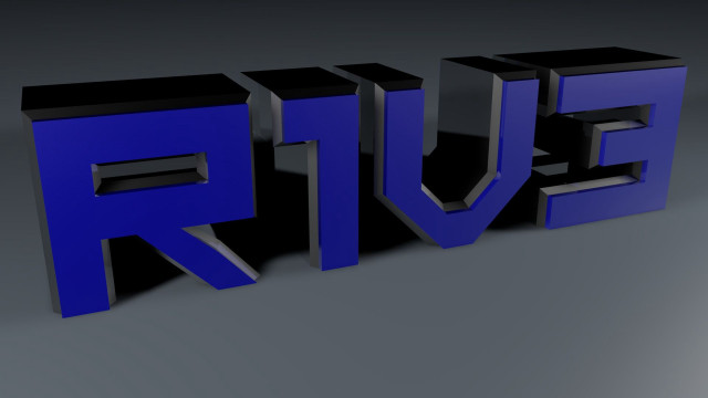 Blue 3d true text gray free wallpaper - medium preview image