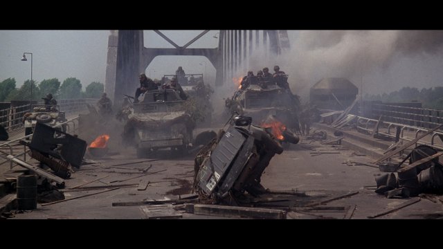 Tanks bridge fire people top free wallpaper - medium preview image