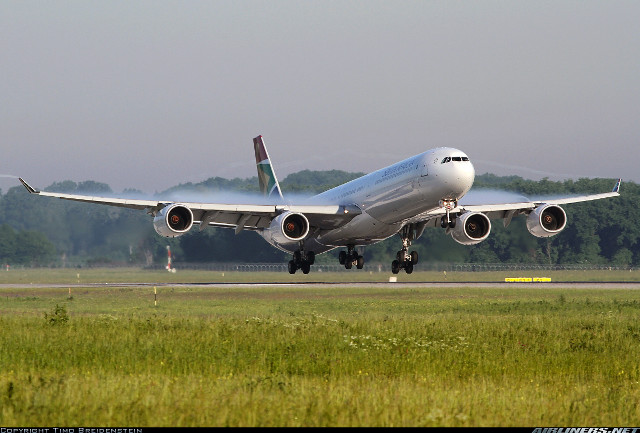 Jetliner takeoff smoke runway military free wallpaper - medium preview image