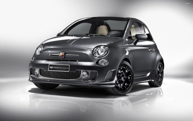 Small car studio setting white free wallpaper - medium preview image