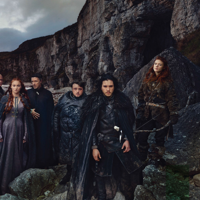 Group people rocky hillside mountain free wallpaper - medium preview image