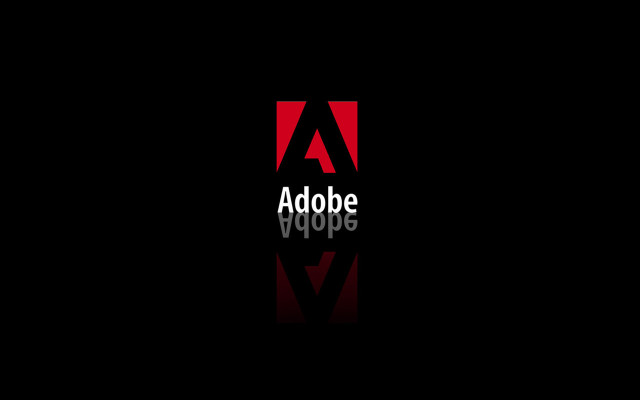 Black red logo adobe red free wallpaper - medium preview image