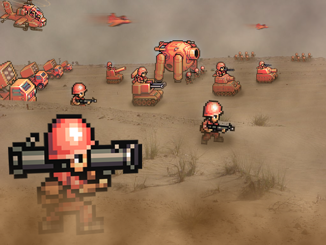 Tanks desert man gun middle free wallpaper - medium preview image