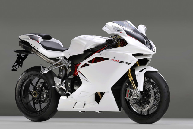 White motorcycle gray background black free wallpaper - medium preview image