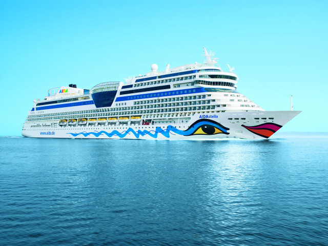 Cruise ship ocean blue sky #6 free wallpaper - medium preview image