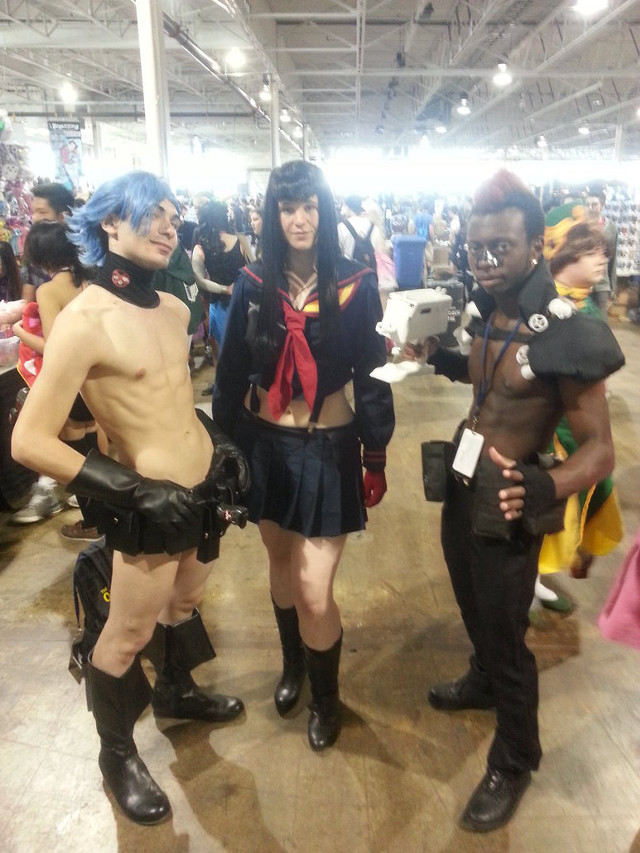 Costume party store crowd people free wallpaper - medium preview image