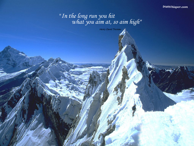 Mountain quote on it says free wallpaper - medium preview image