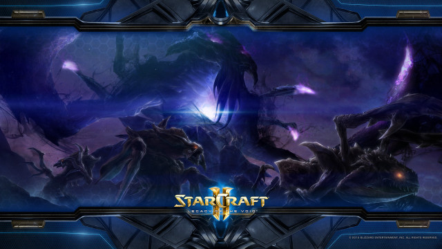 Starcraft giant creature demon blue free wallpaper - medium preview image