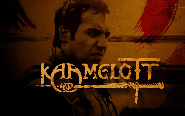 Man black shirt red yellow free wallpaper - medium preview image