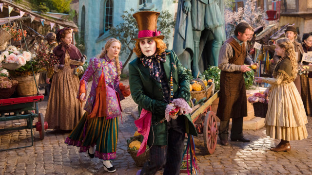 Man top hat costume woman free wallpaper - medium preview image