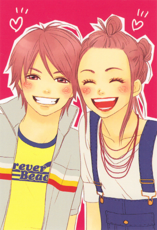 Smiling girls posing together picture free wallpaper - medium preview image