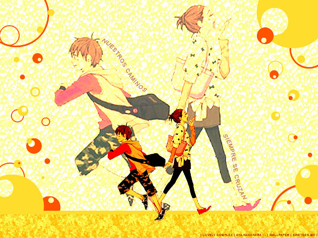 Couple skateboard walking field yellow free wallpaper - medium preview image