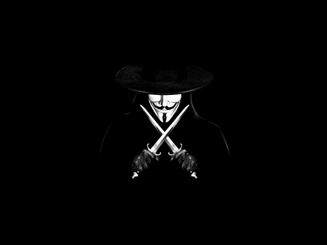 Man black hat swords black free wallpaper - medium preview image
