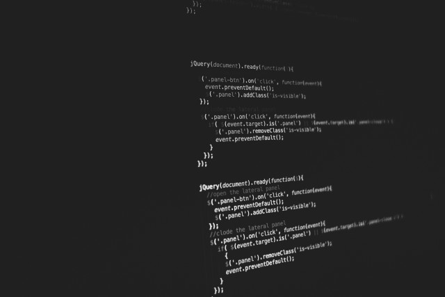 Black white computer screen dark free wallpaper - medium preview image