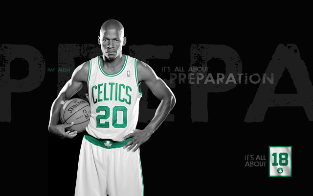 Man holding basketball boston preparation free wallpaper - medium preview image